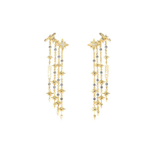 Kolczyki Guess JUBE03323JWYG Złote - JubilerSezam.pl