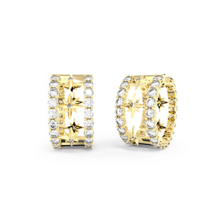 Kolczyki Guess JUBE03318JWYG złote, eleganckie - JubilerSezam.pl