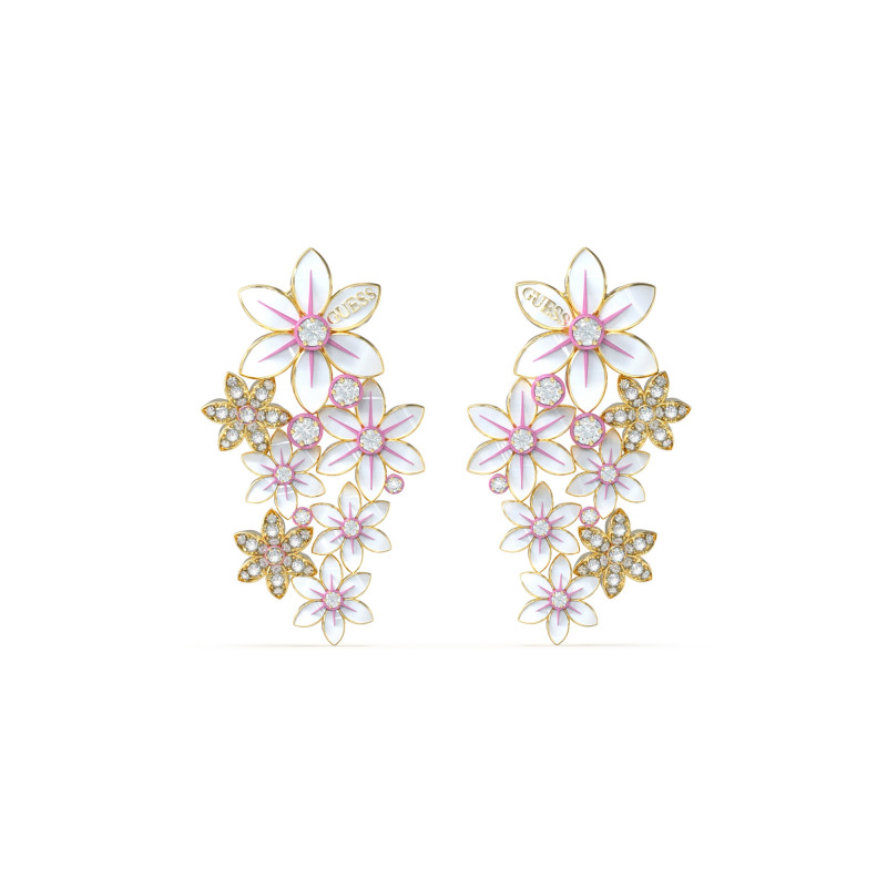 Kolczyki Guess JUBE04129JWYGWH Damskie Złote - JubilerSezam.pl