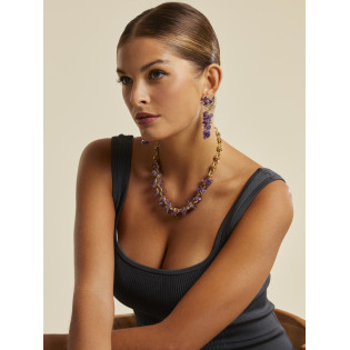 Kolczyki damskie Guess JUBE03202JWYGAM