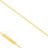 Łańcuszek pozłacany linka 8l BC 1484-030 GOLD próba 925