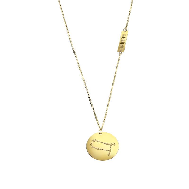 Naszyjnik złoty gwiazdozbiór-bliźnięta AR VX5FOR6N7023-IV-5-LS próba 375