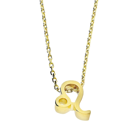 Naszyjnik zodiak lew-znak chiński/anker MZ T23-PN-253 lew próba 375