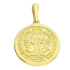 Medalik złoty Benedyktyński LP 34U25-PRG0339-Y próba 375