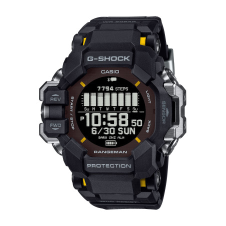 Zegarek męski Casio G-Shock GPR-H1000-1ER – GPS, solar, smartwatch outdoor, biometria, 200M