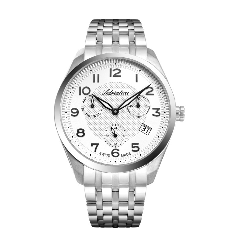 Adriatica Class Sapphire A8309.5123QF - Zegarek męski - JubilerSezam.pl