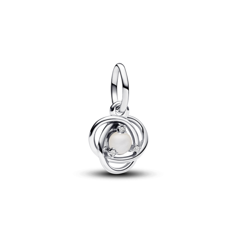Charms-zawieszka Pandora Biały symbol wieczności793125C06