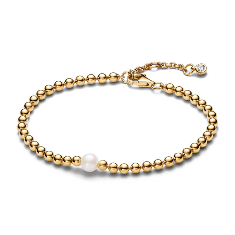 Bransoletka z koralików z poddaną obróbce słodkowodną perłą hodowaną 563173C01