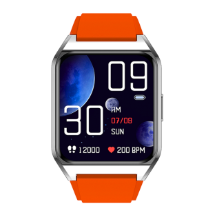 Zegarek RUBICON RNCE89 pomarańczowy GU SMARUB156