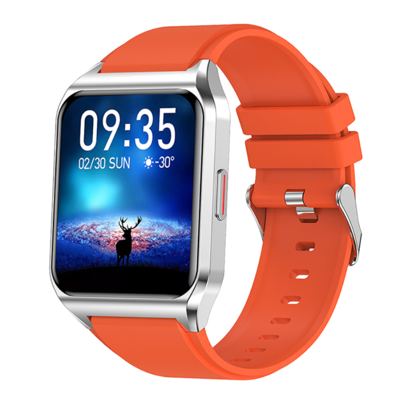 Zegarek RUBICON RNCE89 pomarańczowy GU SMARUB156