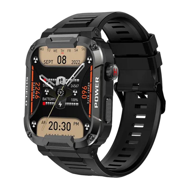 Smartwatch Rubicon RNCF07 czarny SMARUB216