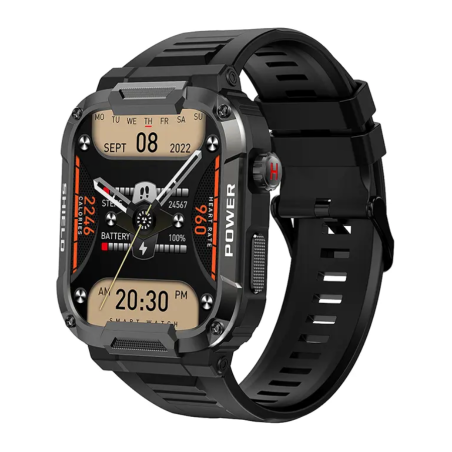 Smartwatch Rubicon RNCF07 czarny SMARUB216