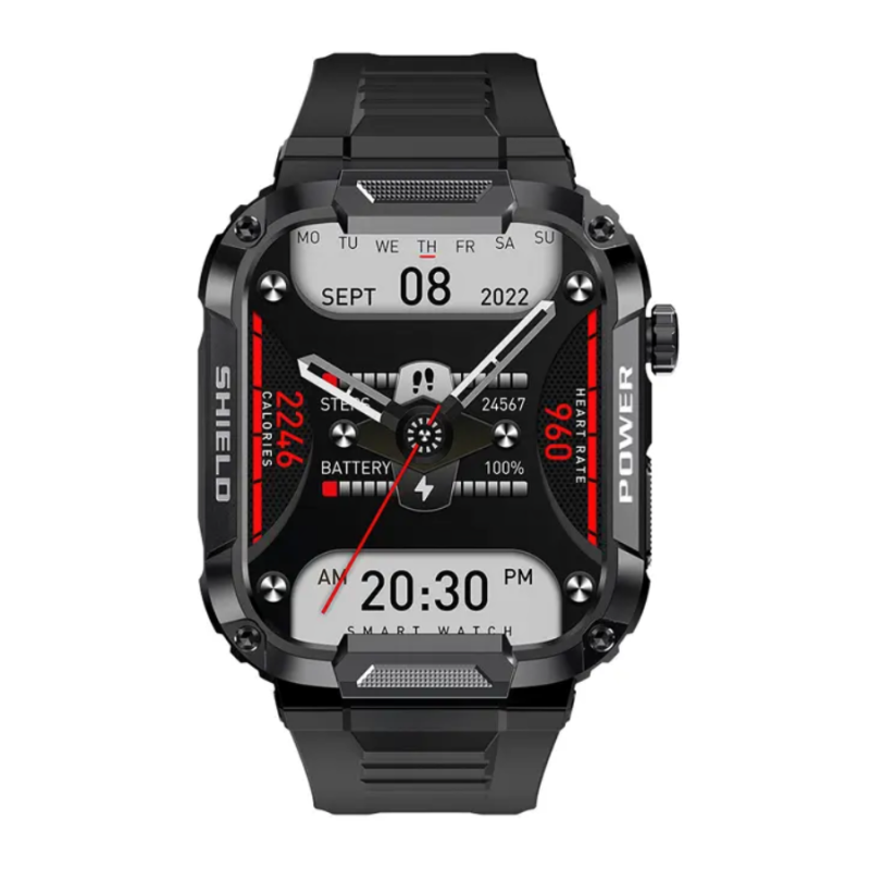 Smartwatch Rubicon RNCF07 czarny SMARUB216