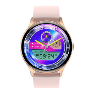 Smartwatch Rubicon RNCF11 różowy SMARUB241