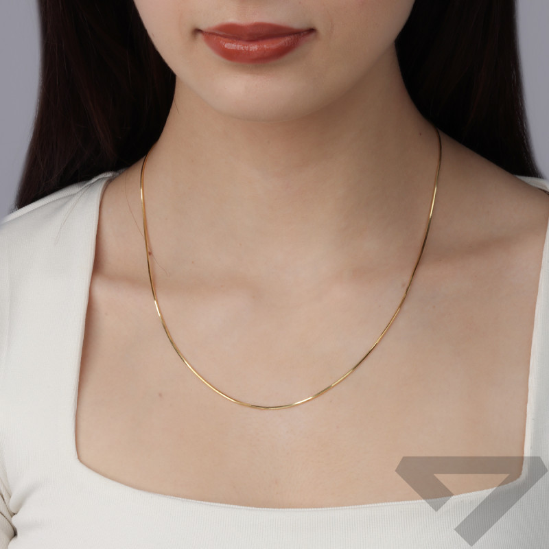 Łańcuszek pozłacany linka 8l BC 1484-030 GOLD próba 925