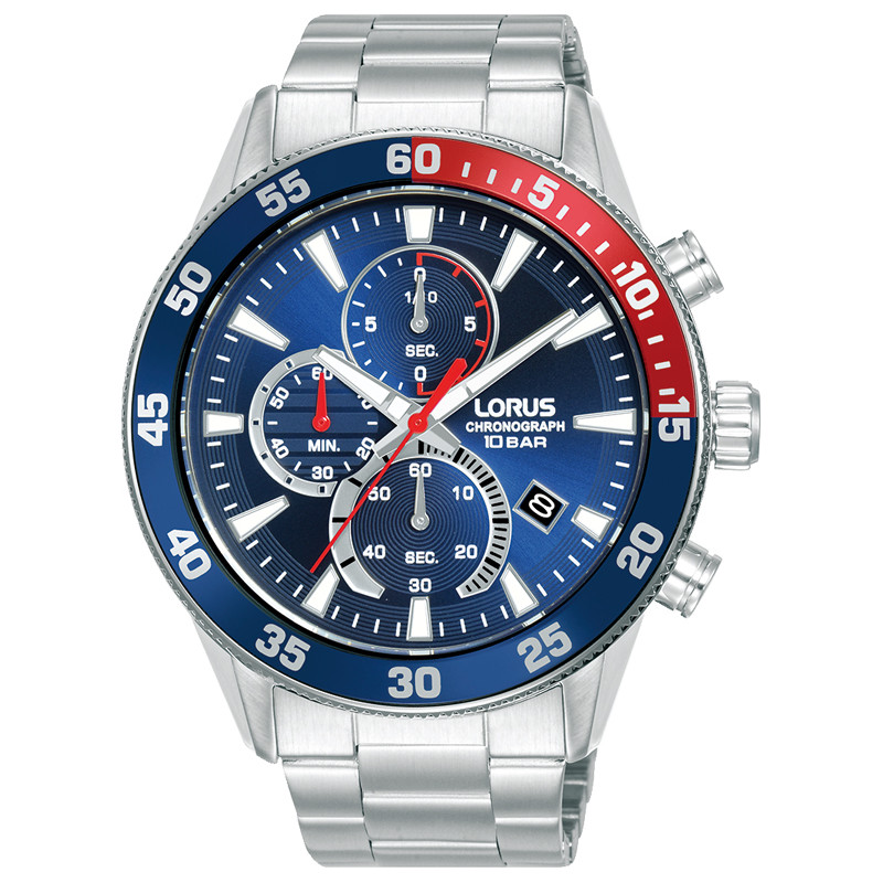 Zegarek męski Lorus Chrono RM325JX9 Chronograf - JubilerSezam.pl
