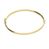Bransoleta pozłacana bangla gładka okrągła M3-126-1 GOLD próba 925