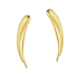 Kolczyki złote na płatek łuk gładki MZ T33-E-OGE28 próba 375