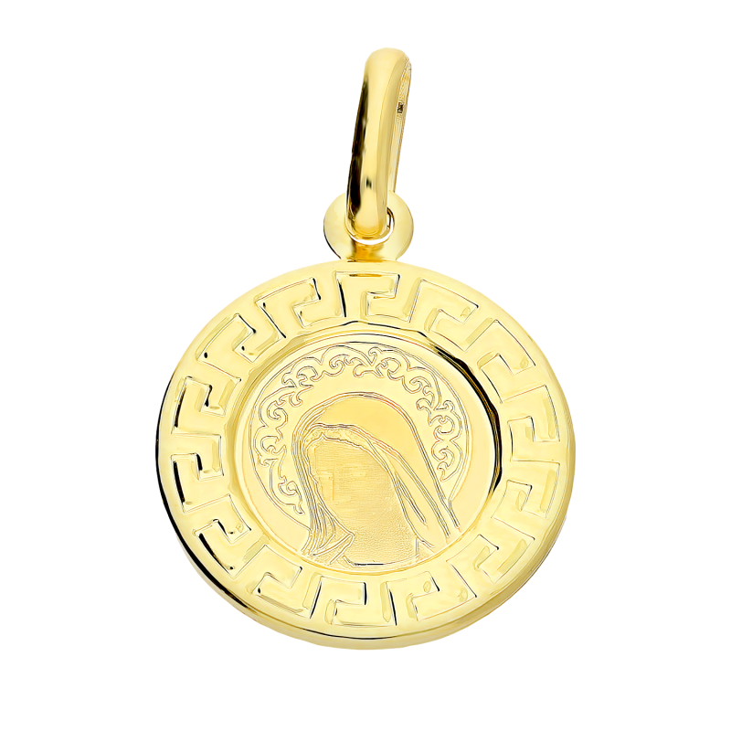 Medalik Złoty Fatimska w Kole pr. 585 - JubilerSezam.pl