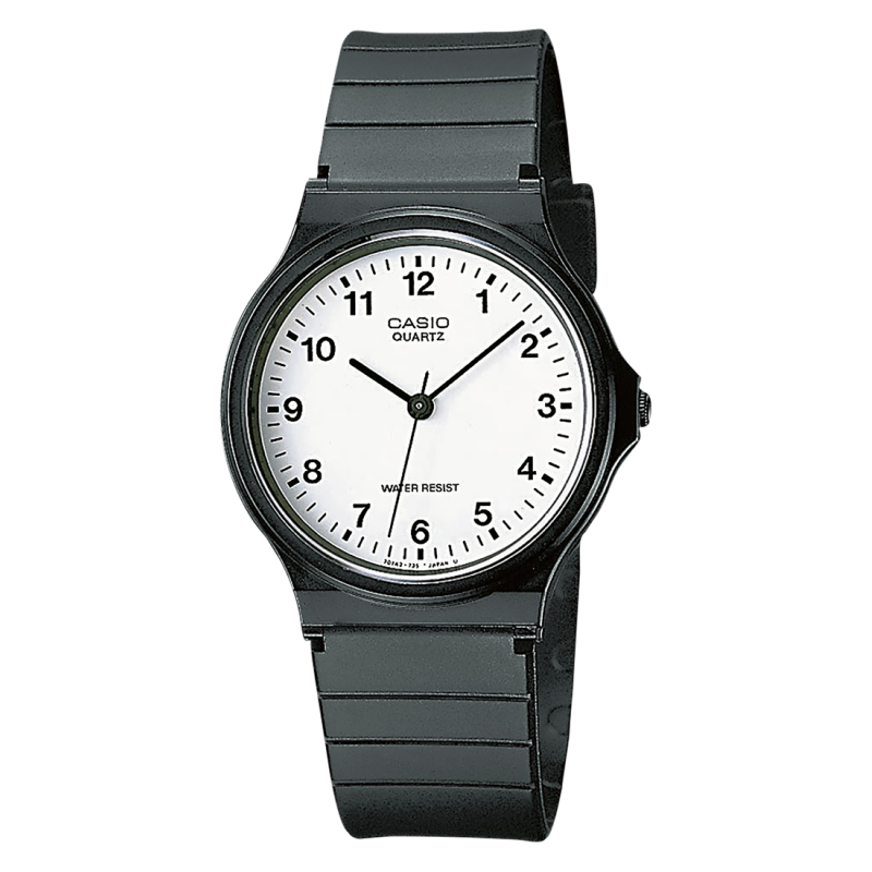 Zegarek męski Casio MQ-24-7BLLEG – klasyczny, lekki, minimalistyczny, czarny