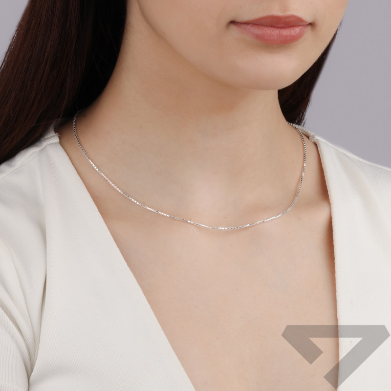 Łańcuszek srebrny kostka BC 1702-030 próba 925