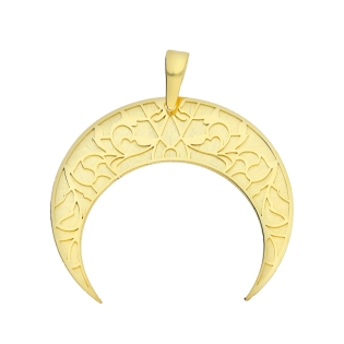 Zawieszka pozłacana półksiężyc JZ 10250613 próba 925