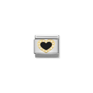 Element Nomination Composable Black Heart NP 030283 02