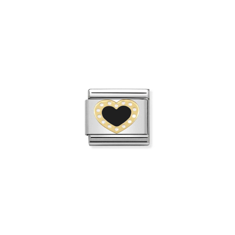 Element Nomination Composable Black Heart NP 030283 02