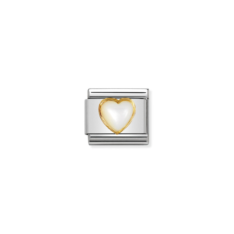 Link do bransoletki Nomination Composable Serce perłowe NP 030501 12