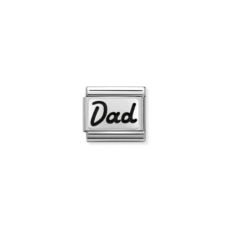 Srebrny Element do Bransoletki Nomination DAD - JubilerSezam.pl