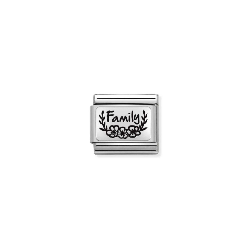 Srebrny Link Nomination Family - Personalizuj Bransoletkę - JubilerSezam.pl