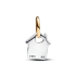 Dwutonowy charms-zawieszka Pandora Dom babci 763205C00