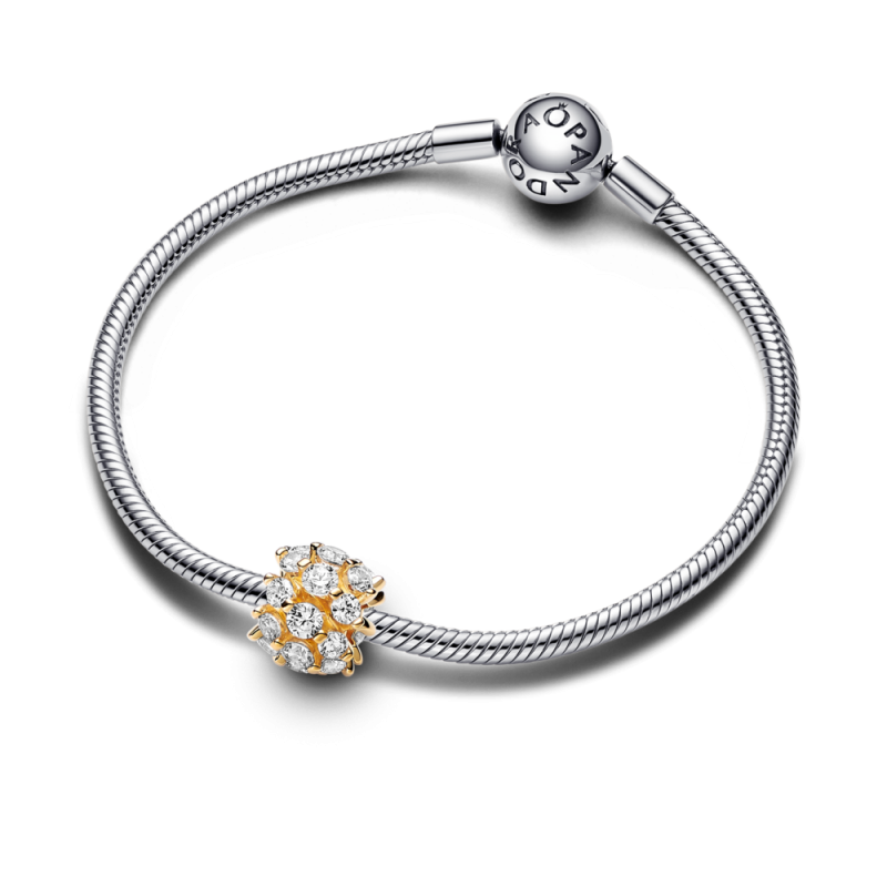 Lśniący okrągły charms Pandora 763234C01