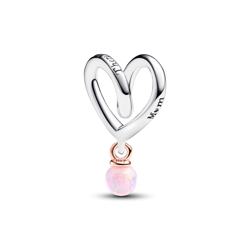 Dwutonowy charms Pandora Otulające serce 783242C01