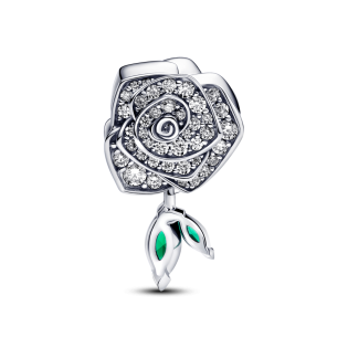 Charms Pandora Lśniąca Róża w Rozkwicie 793201C01 - JubilerSezam.pl