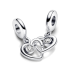 Rozdzielany charms-zawieszka Pandora Na zawsze przy Tobie 793232C01