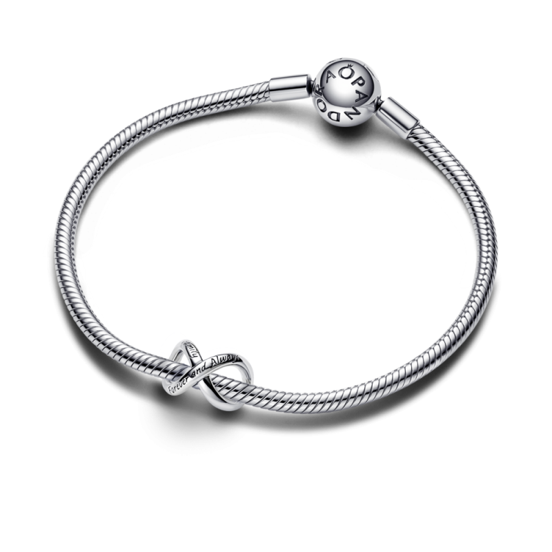 Charms Pandora z symbolem nieskończoności Na zawsze przy Tobie 793243C00