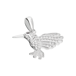 Srebrna Zawieszka Koliber z Cyrkoniami pr. 925 - JubilerSezam.pl