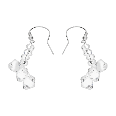 Kolczyki srebrne GRACE RD 375-1 crystal próba 925