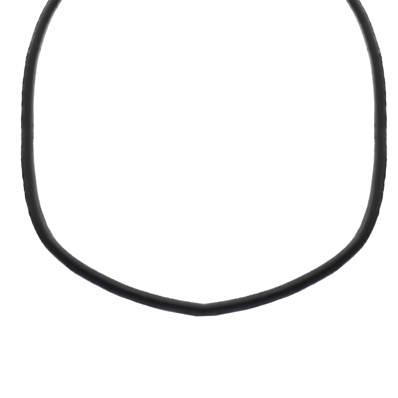 Naszyjnik rzemień czarny MG 143-1 próba 925