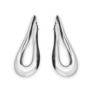 Kolczyki srebrne ósemki wypukłe/ang.zap. NI ORN11465 ROD próba 925