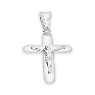 Krzyżyk srebrny z wizerunkiem Pana Jezusa NI XCI01964 próba 925
