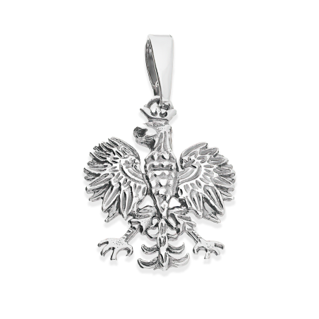 Srebrna zawieszka Orzeł próby 925 - JubilerSezam.pl