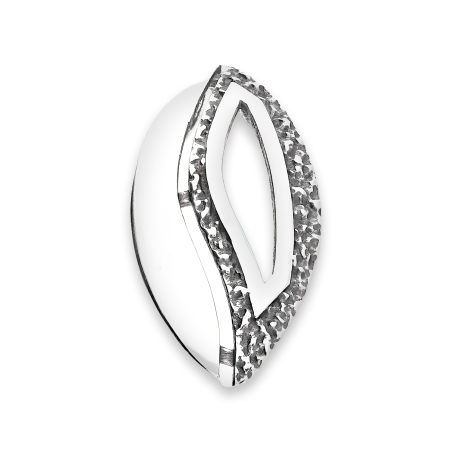 Zawieszka srebrna fala z młotkowaniem SZ339 próba 925