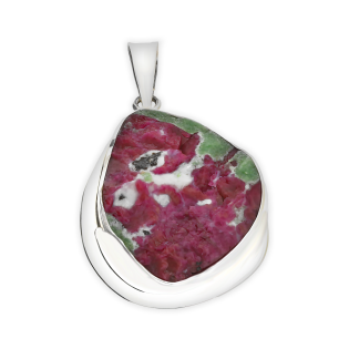 Zawieszka srebrna rubin-zoisyt Tanzania GX-rub-16 próba 925