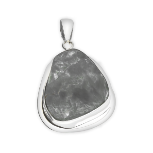 Zawieszka srebrna serafinit Syberia grey GX-seraf-31 próba 925