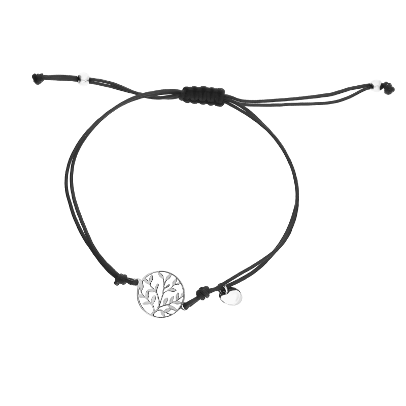 Srebrna Bransoletka Gałązki w Kole pr. 925 - JubilerSezam.pl