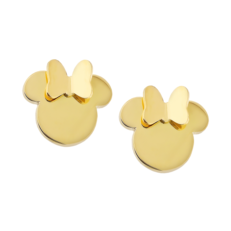 Kolczyki Myszka Minnie Disney dla Dziewczynki - JubilerSezam.pl