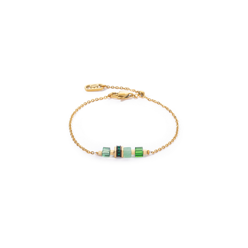 Bransoleta Coeur de Lion 0516 Green-Gold CT 5076-30-0516