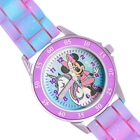 Zegarek Disney Myszka Minnie Jednorożec - Dziecięcy DK MN9072 - JubilerSezam.pl